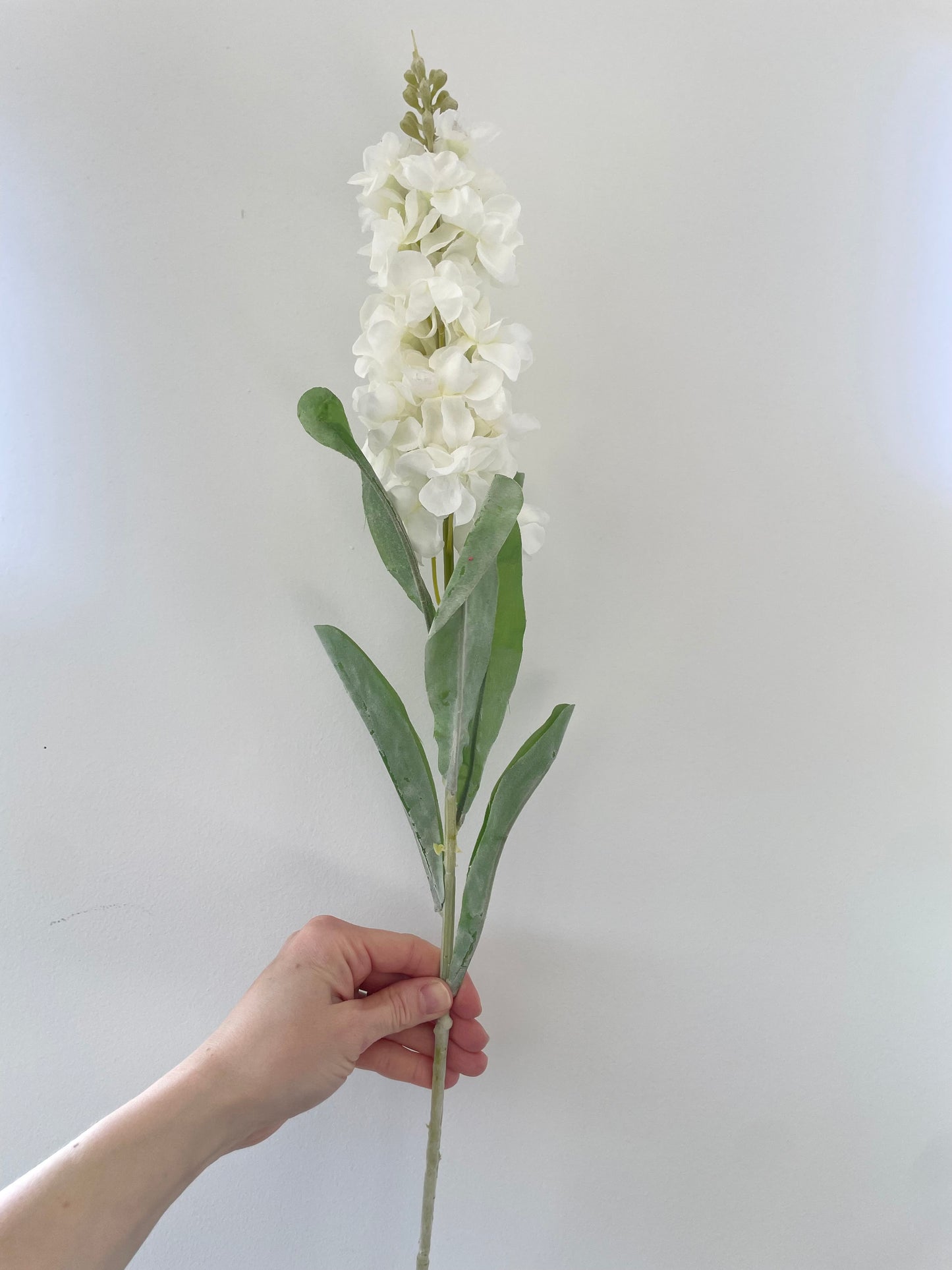 Faux stock stem - ivory