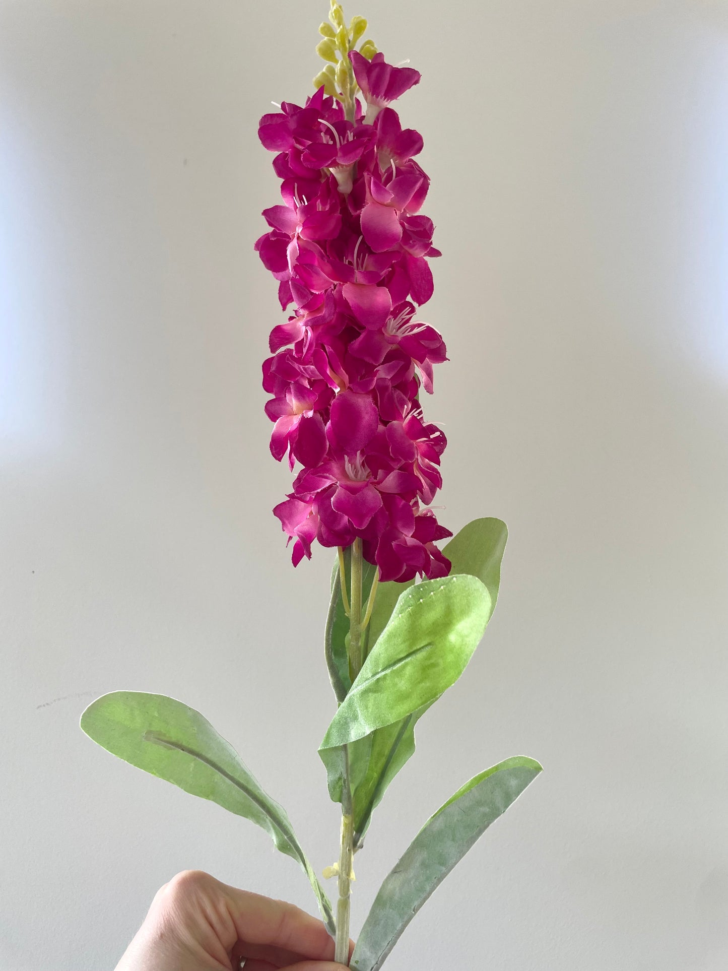 Faux stock stem - hot pink