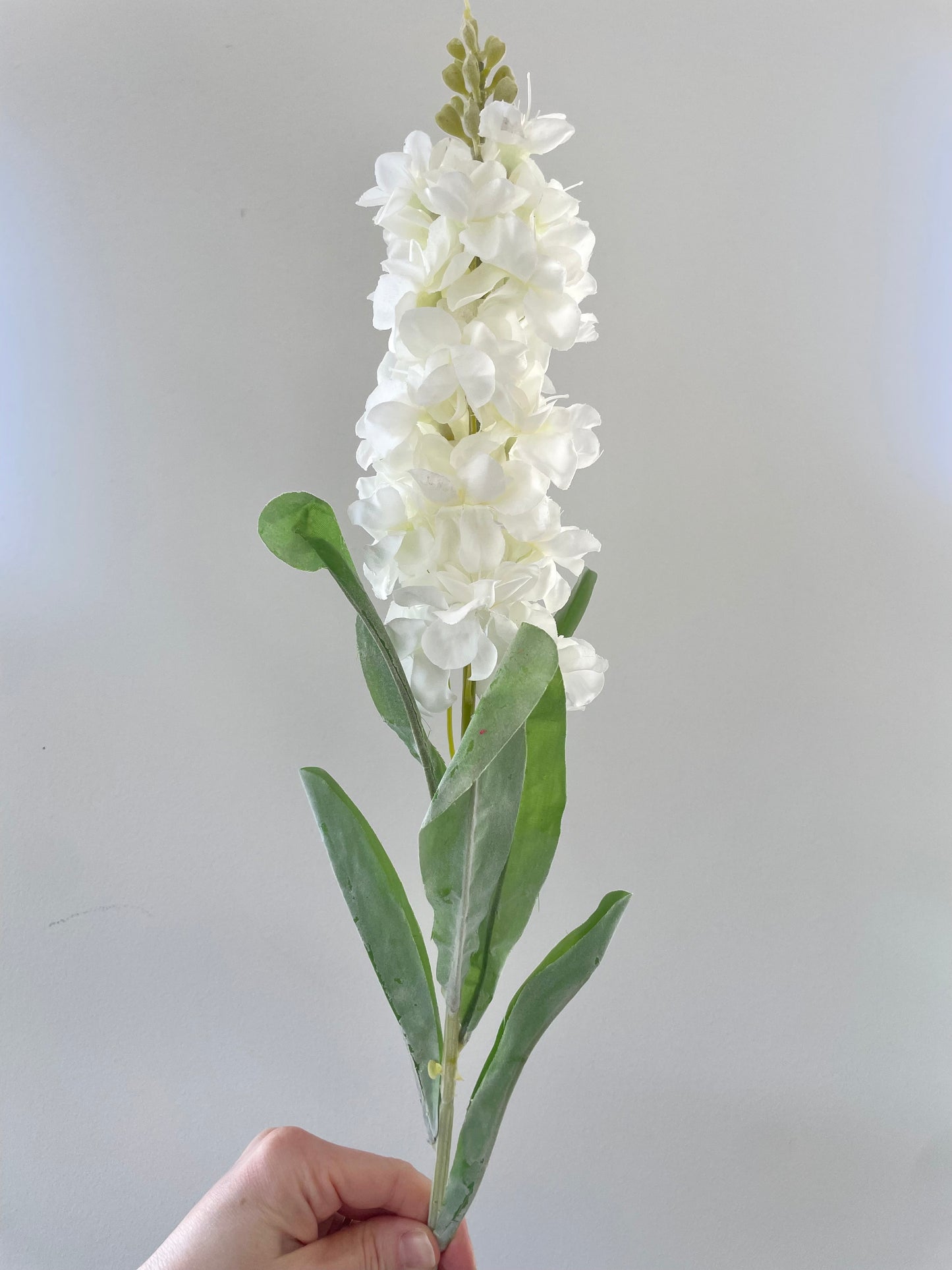 Faux stock stem - ivory