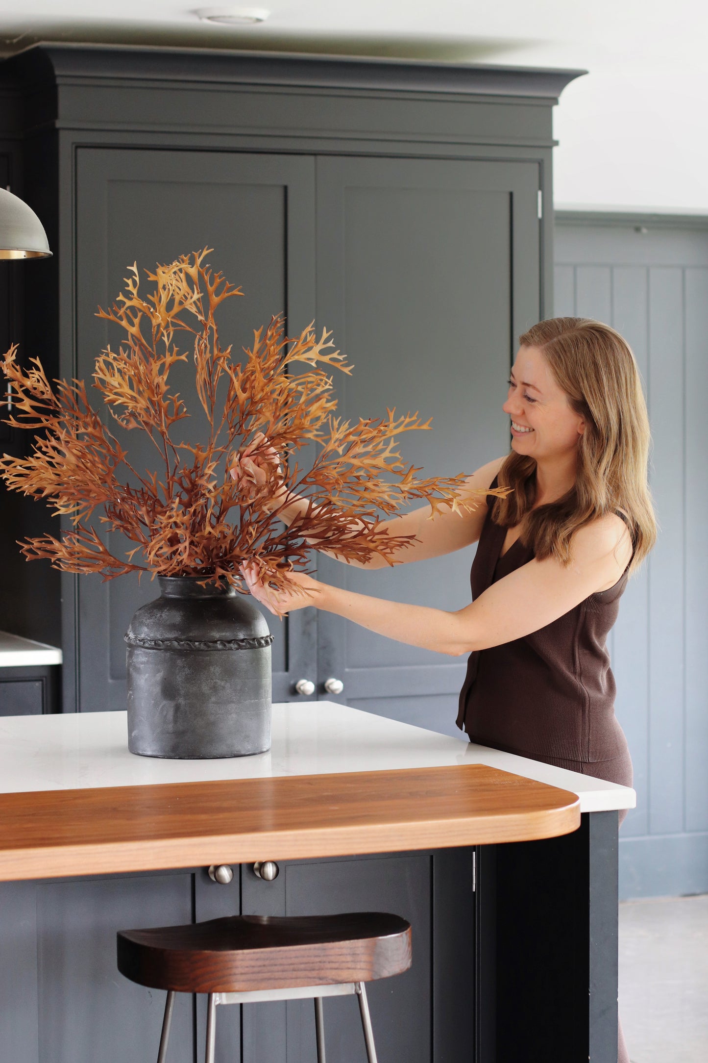 Faux autumn foliage