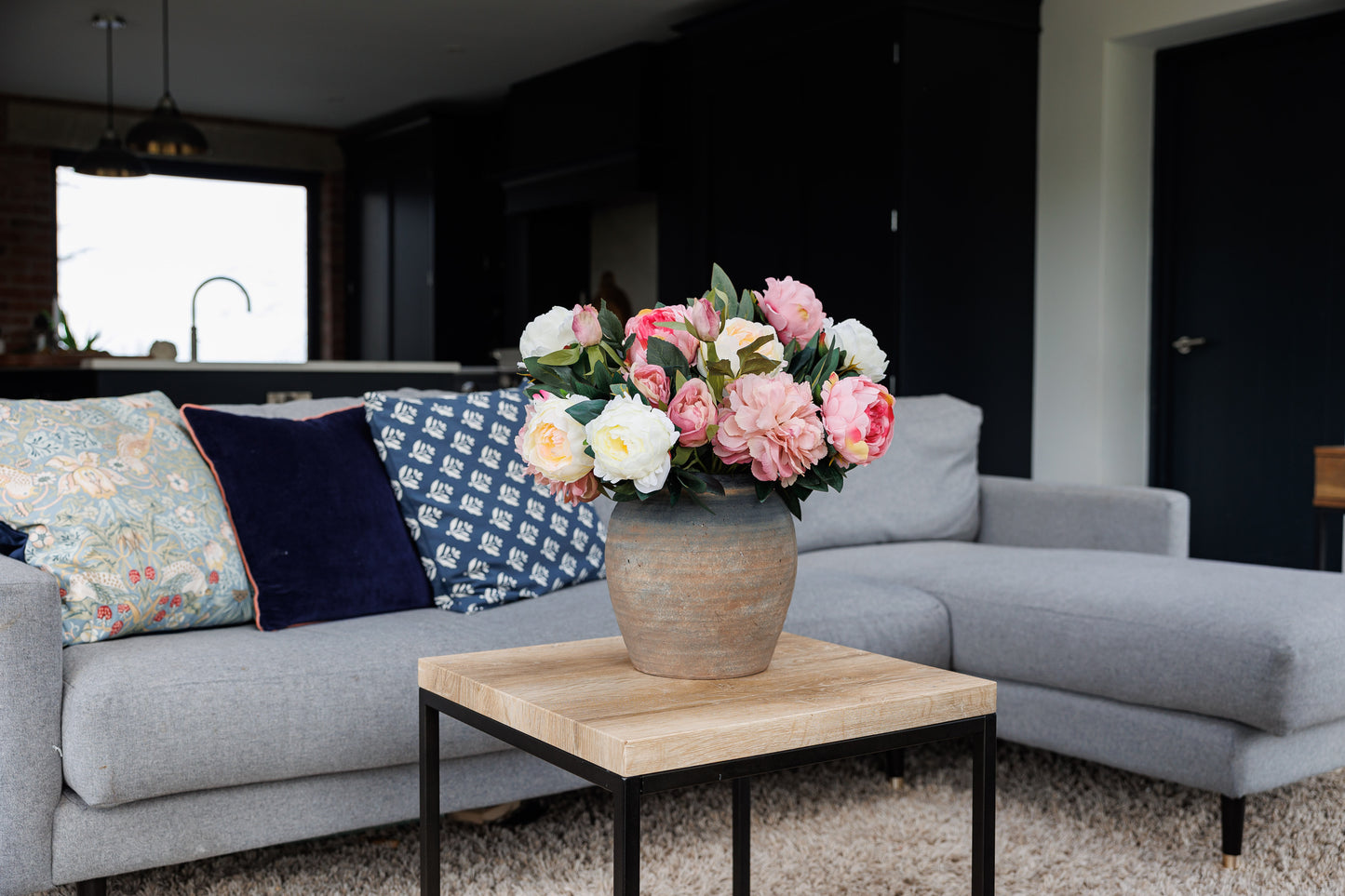 Perfect pink peonies