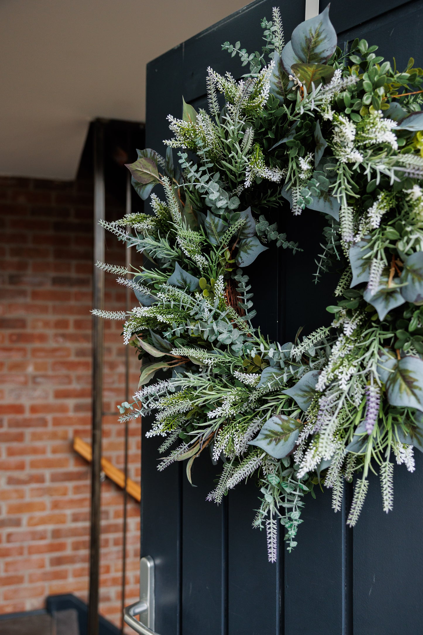 The fauxliage wreath