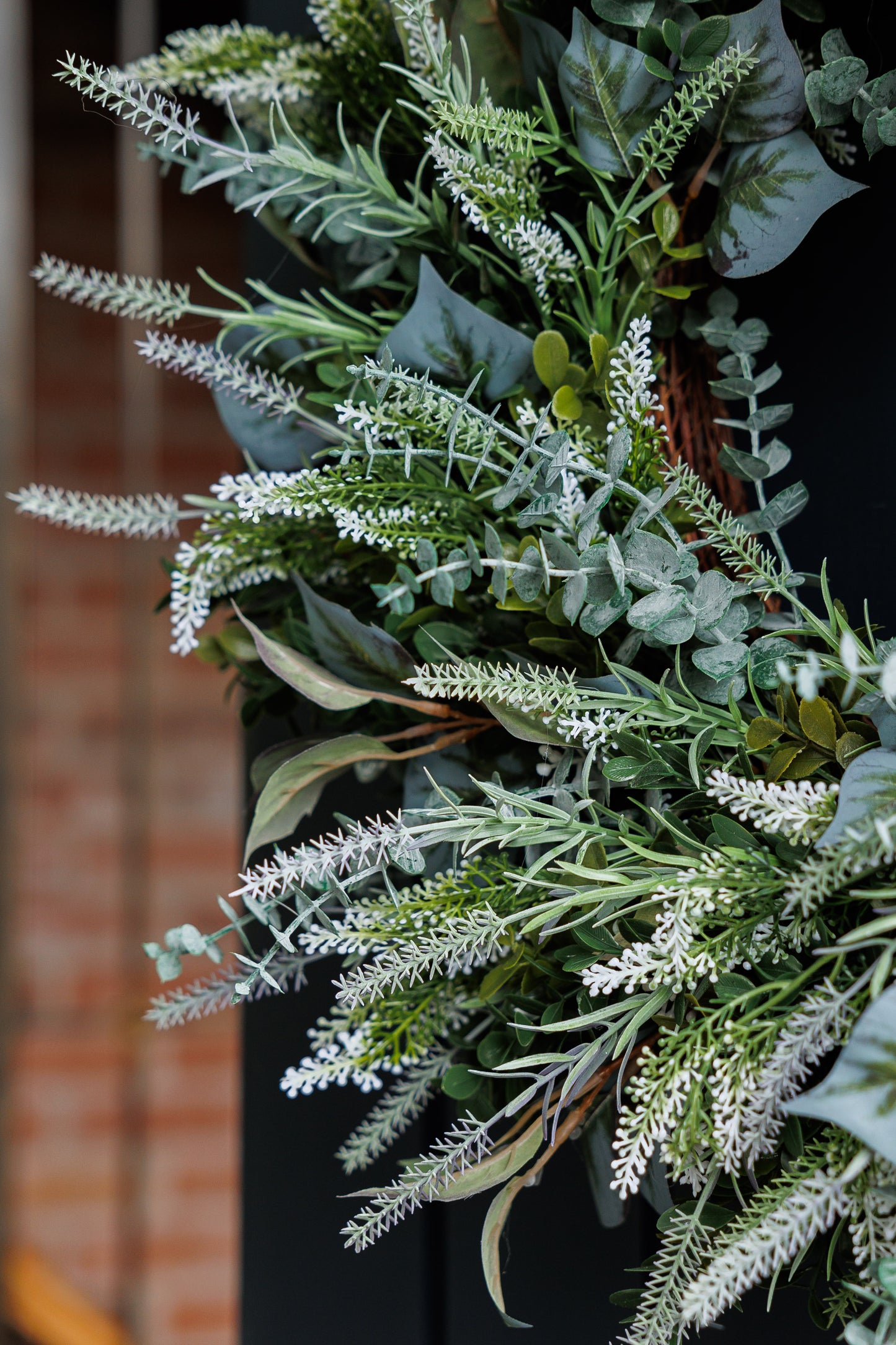 The fauxliage wreath