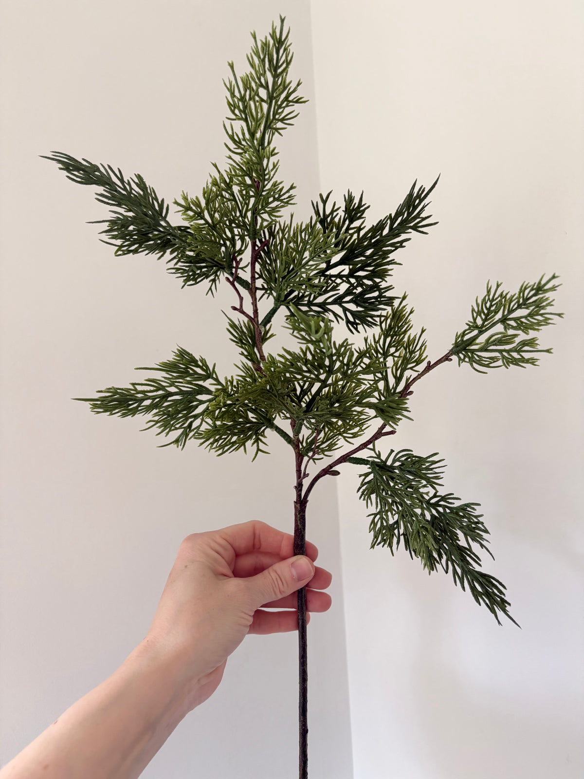 Faux juniper stem - small