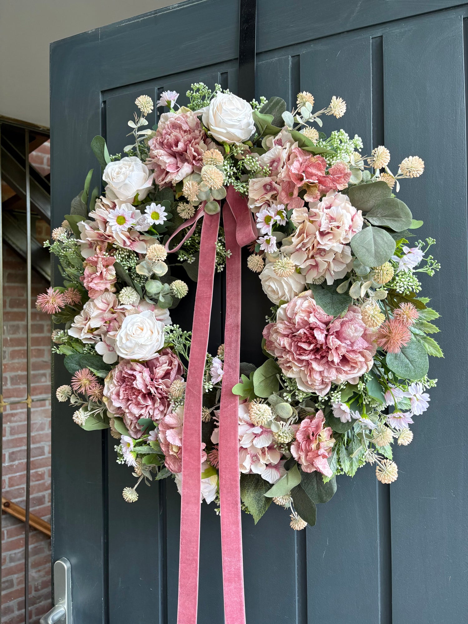 Faux wreath collection