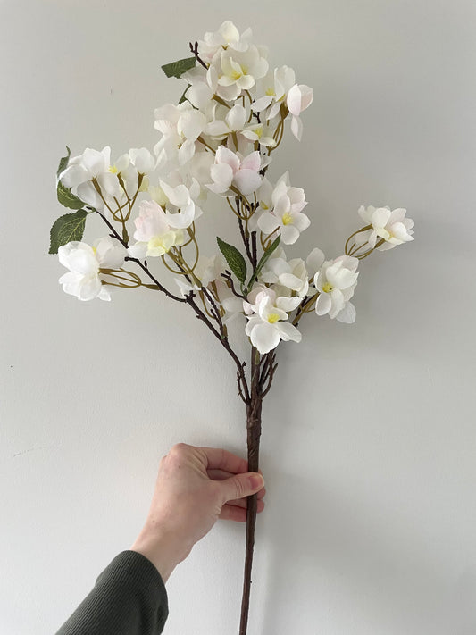 Ivory blossom stem