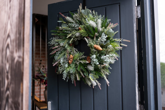 The ultimate fauxliage Christmas wreath