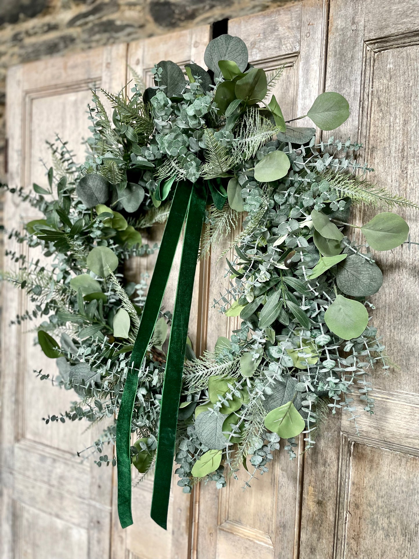 The eucalyptus wreath