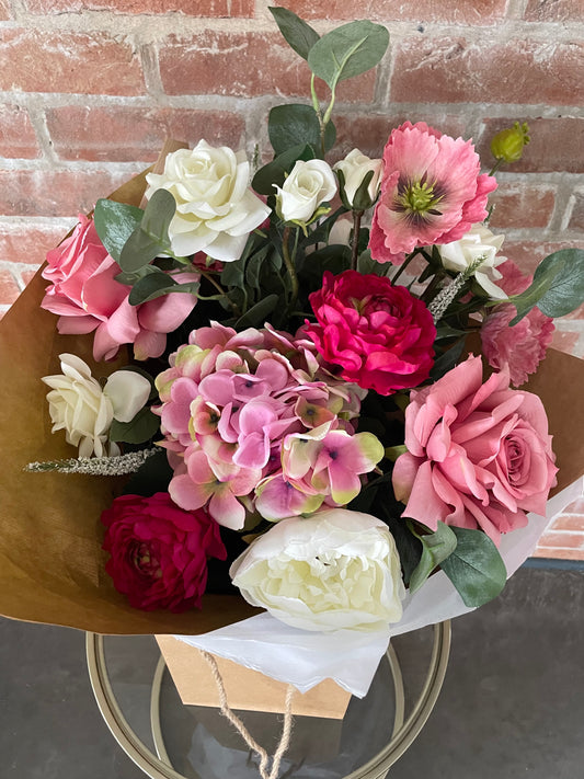 Mother’s Day gift bouquet - mixed pinks