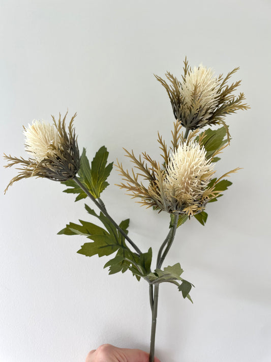 Faux teasel stem