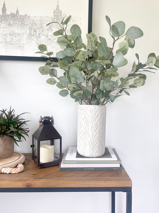 Faux eucalyptus stem